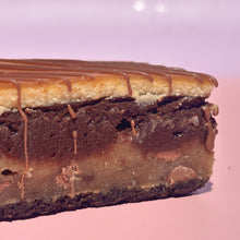 Load image into Gallery viewer, Coffee &amp; Caramel Cheesecake Cookie Bar

